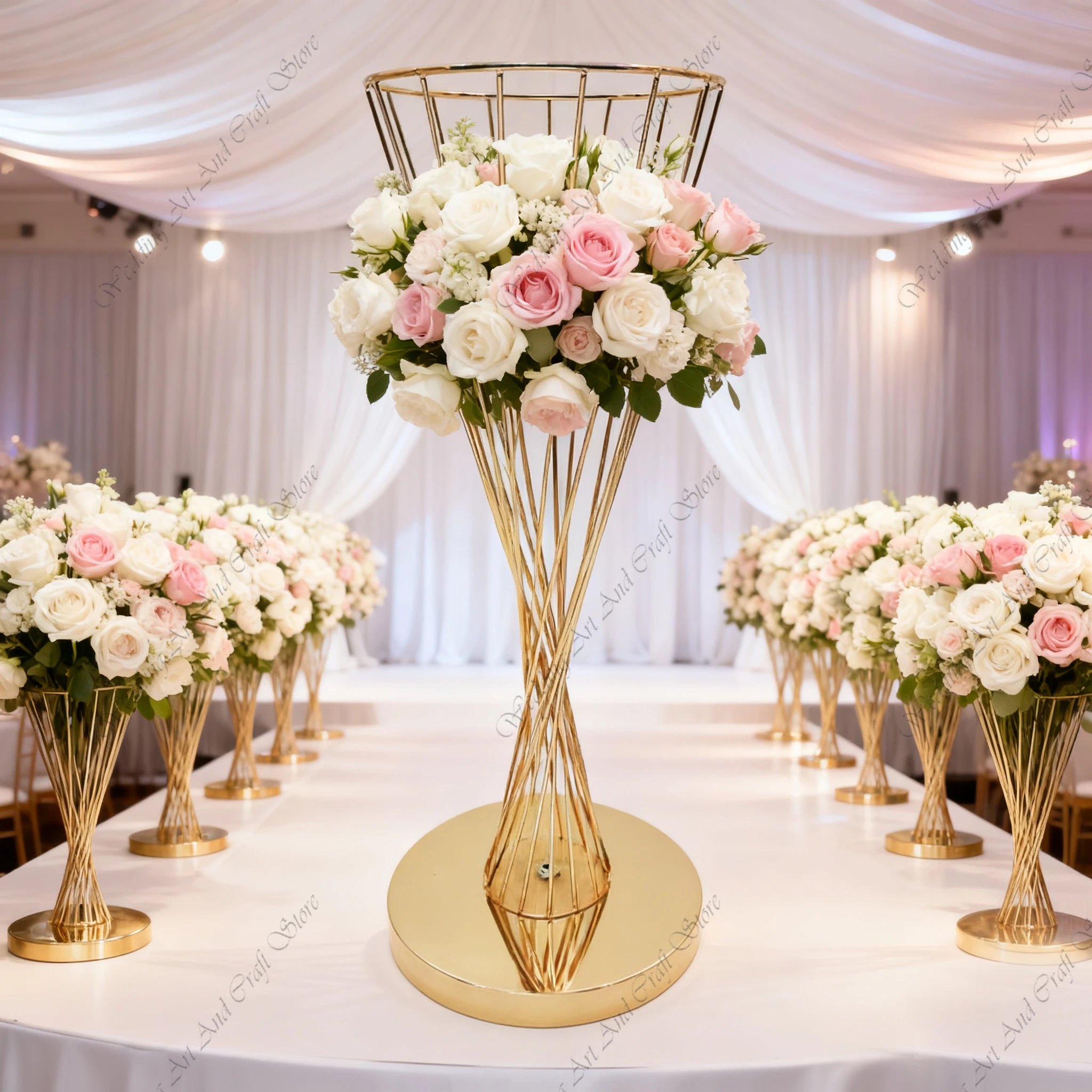 

50 шт., высота 50-100 см f30, свадебный реквизит, железная подставка для цветов, фоновые украшения, металлические подставки для цветов, шарики, центральные детали стола ivy238