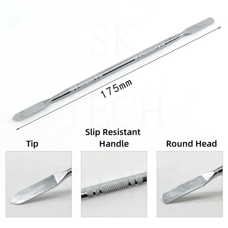 المعادن Spudger المخل الفولاذ المقاوم للصدأ مكشطة تفكيك المخل الهاتف LCD أدوات إصلاح لتقوم بها بنفسك أداة إصلاح الإلكترونية #3