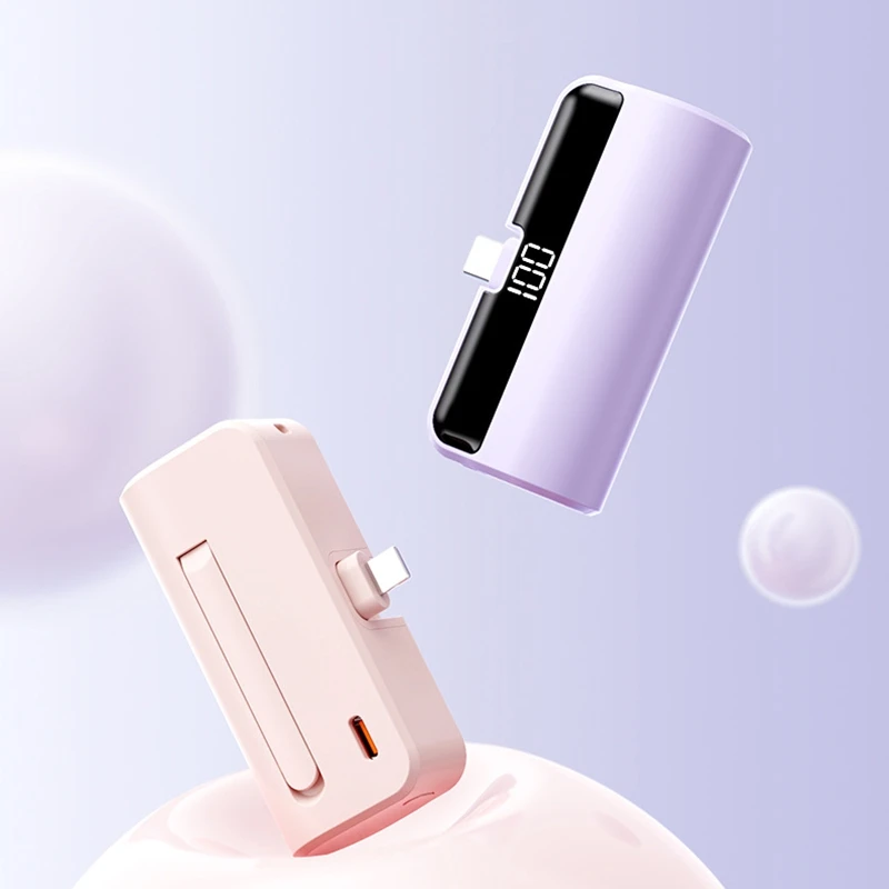 VIVO 50000mAh Capsule Power Bank Ultra-Fast Charging Powerbank LED Digital Display Portable External Battery For iPhone Samsung view 4
