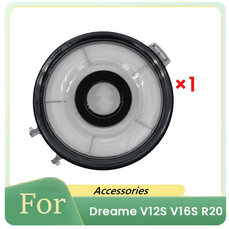 Dust Collection Cup Bottom Cover For Dreame V12S V16S R20 Vacuum Cleaner Transparent Barrel Bottom Cover Replacement