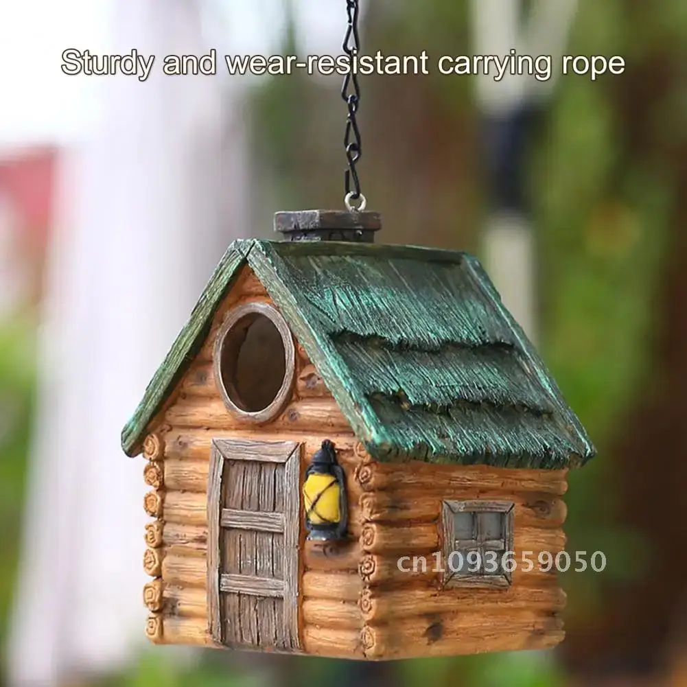 Stable Moisture-proof BIRD House Nest Parrot ตกแต่งสวนฤดูหนาวสุขาภิบาล