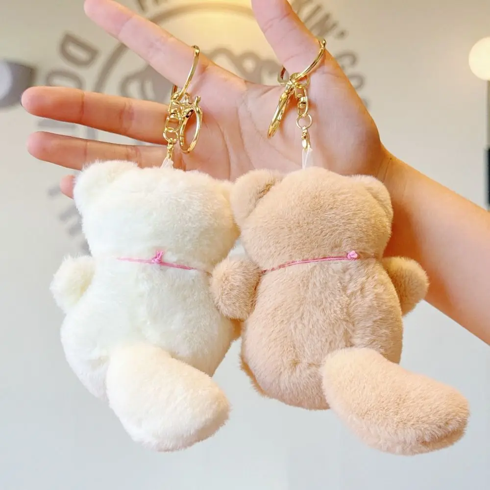 Bag Hanging Stuffed Cat 12cm Kitty Keychain Cute Animal Plush Doll Toys Keychain Keyring Kawaii Lovely Bag Pendant Bag Charms