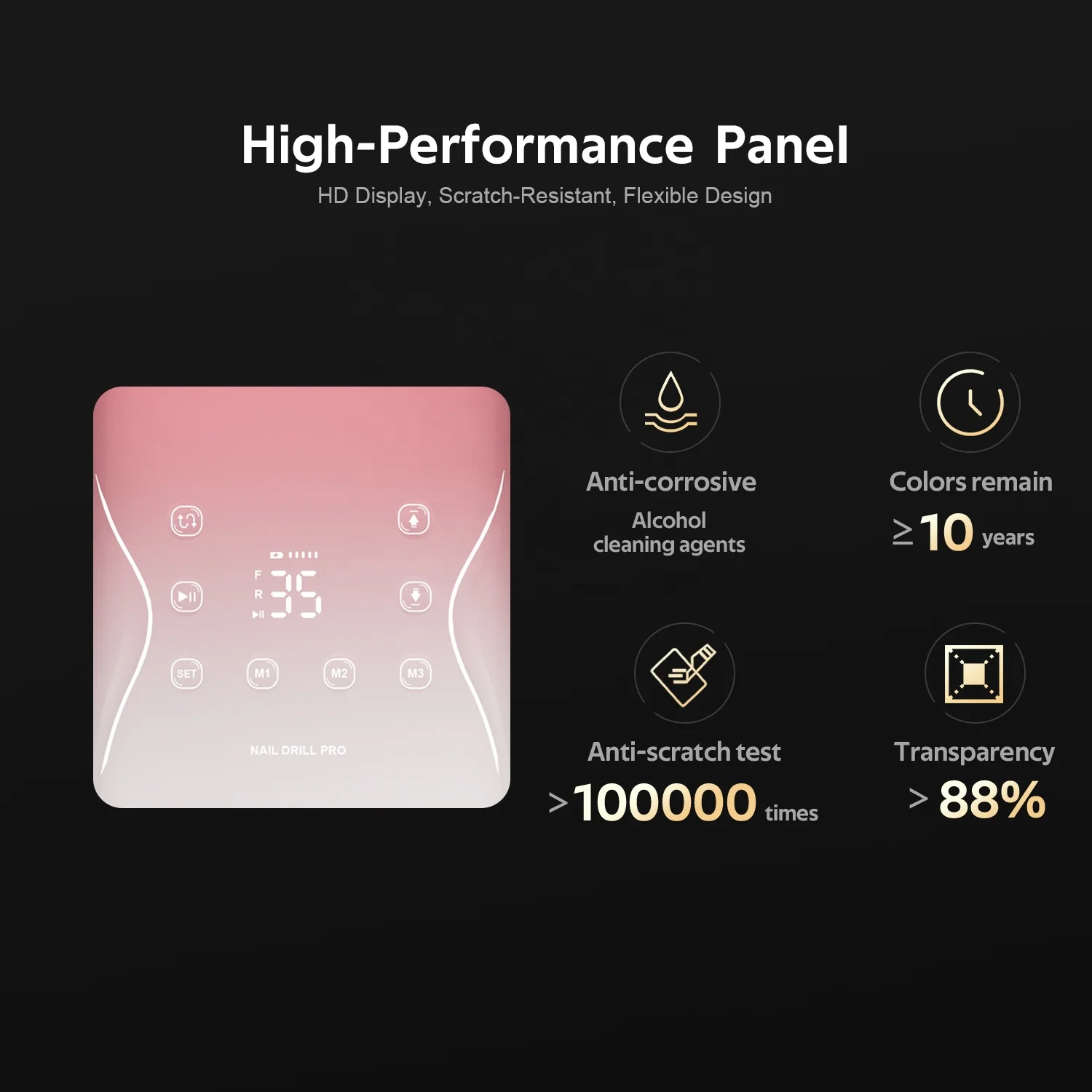 ブラシレスネイルサンダー充電式60w 35k RPMジェルポリッシュリムーバー電動ネイルドリル