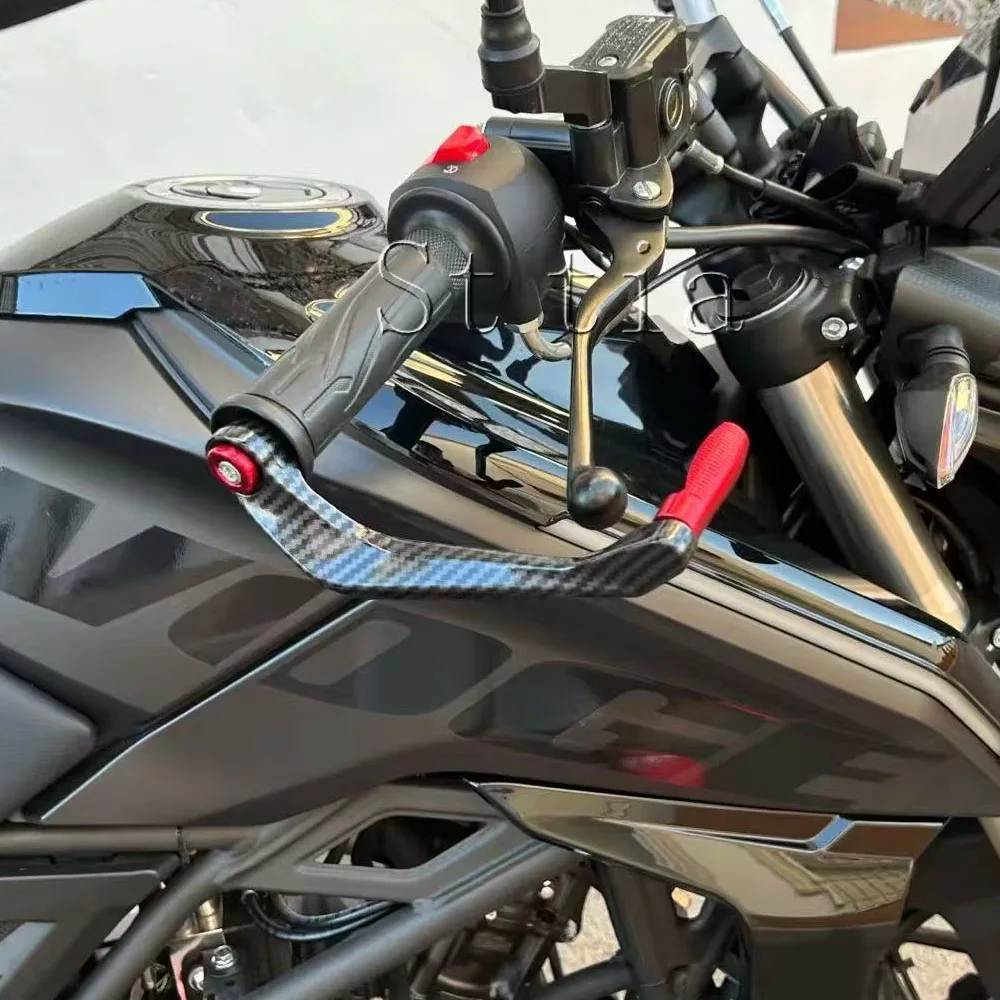 دراجة نارية CNC الألومنيوم المقود القبضات الحرس دواسة فرامل عتلات حامي لياماها YZF R1 R1M R3 R6 R7 R9 R15 R125 R25