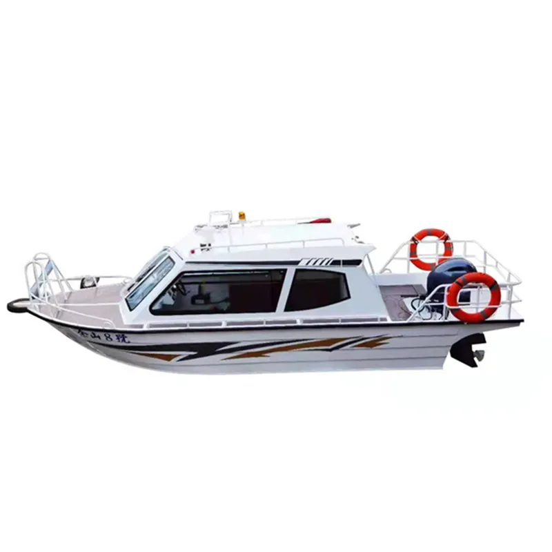 Aluminum alloy speedboat, half-shed full-shed , sightseeing and leisure , aluminum alloy , yacht, patrol fishi