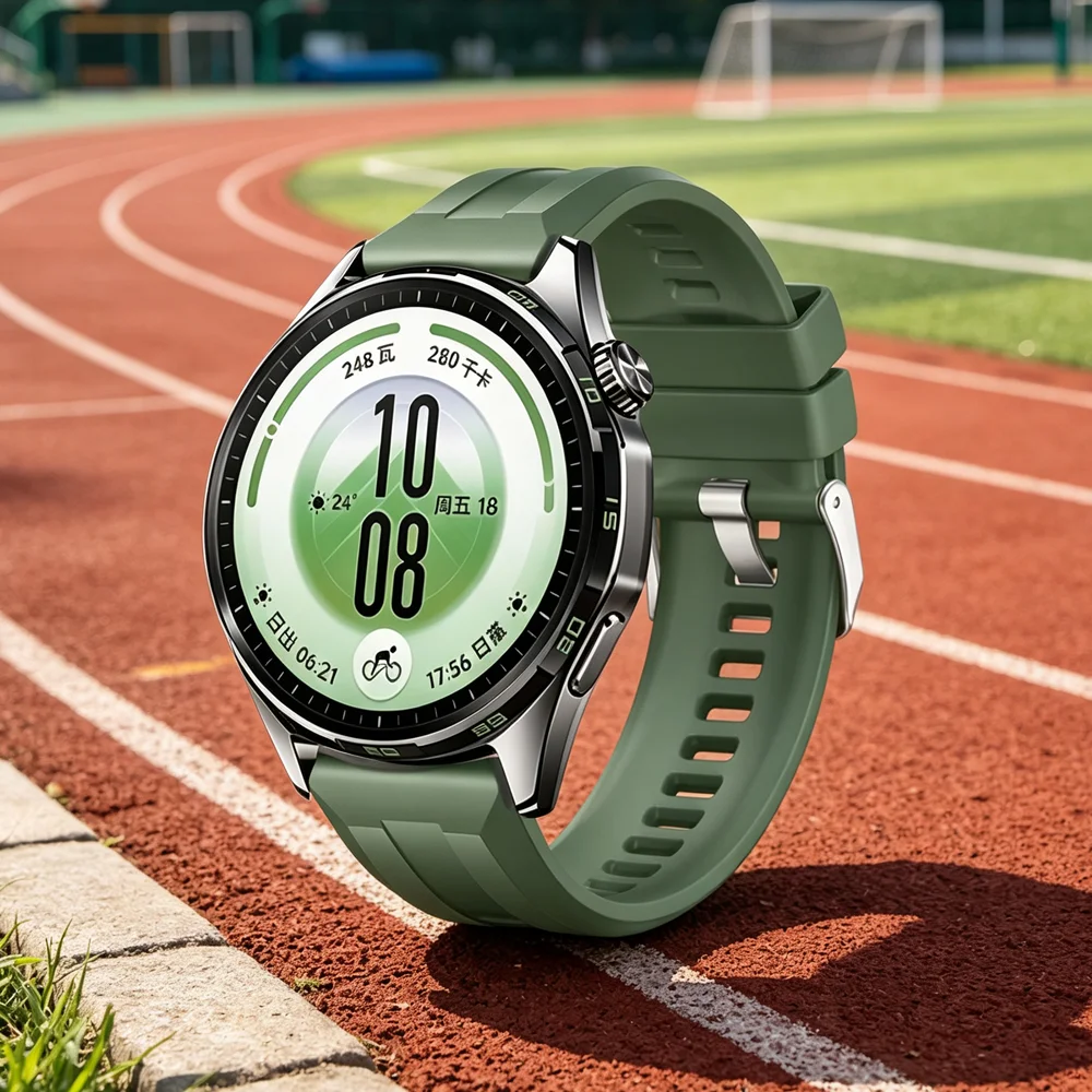 22mm Silicone Strap for Huawei Watch 5 GT7 Pro GTPro GT7 6 5 4 46mm Ultimate 2 Wristband Amazfit Bip 6 5 Max Balance 3 2 Correa