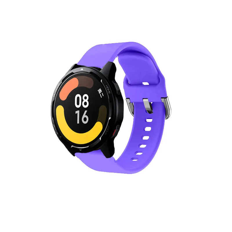 Replacement correa For Xiaomi Watch s1 Active/s1 pro band Silicone Strap For Mi Watch Color 2 Watch Strap For Xiaomi Mi Watch