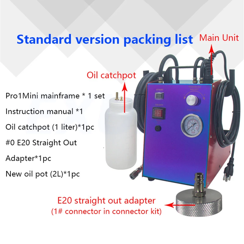 Pro1 Automobile Brake Fluid Changer Oil Pump Refiller Brake Fluid Replacement Electric Pulse Brake Fluid Replacement Machine