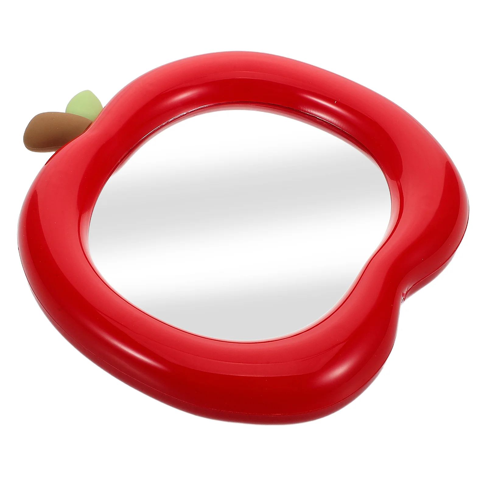 Small Desk Mirror Cute Portable Makeup Compact Adorable Stand for Women Girls Home Office Tabletop Decor Desk Mirror