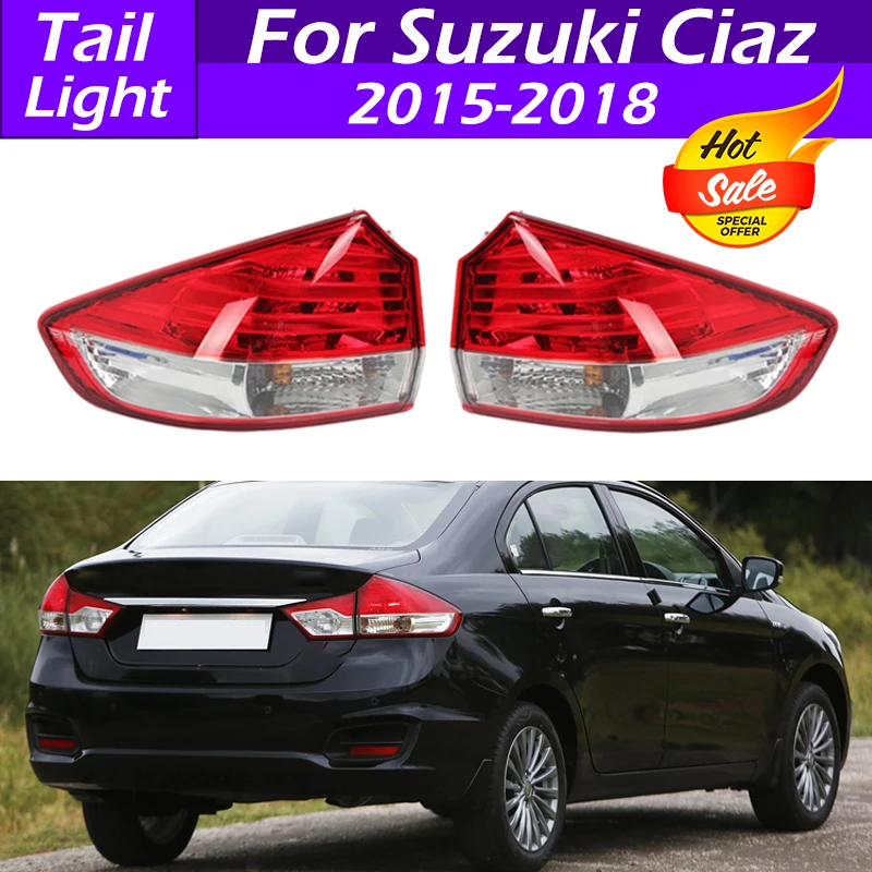 

For Suzuki Ciaz 2015 2016 2017 2018 Car Rear Bumper Tail Light Tail Lamp Stop Reverse Stop Brake Light Driving Lamp Taillights