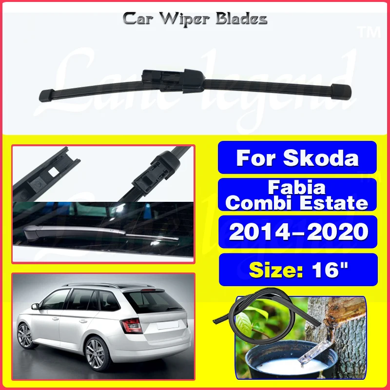 

Car Rear Wiper Blade For Skoda Fabia Combi Estate 2014 - 2020 Windscreen Windshield Wipers Brushes Cleaning Car Accessories 16"