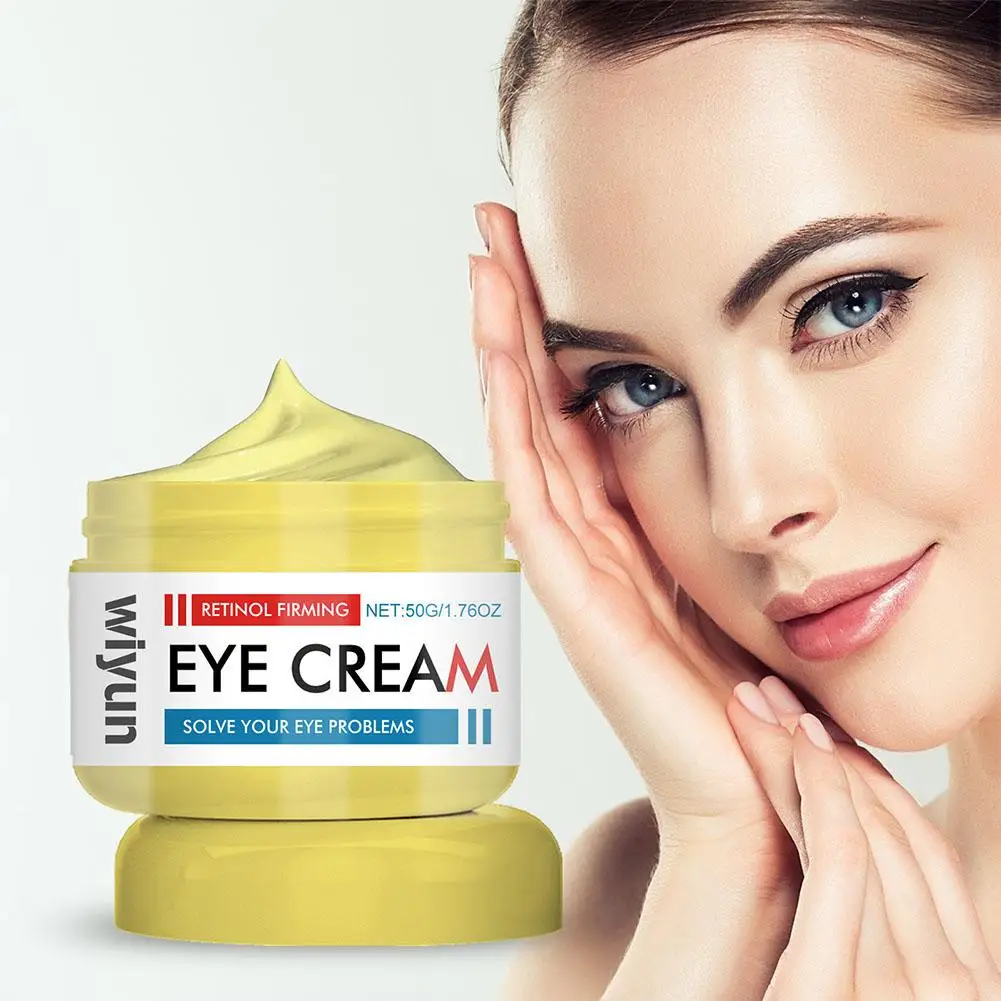 Retinol Firming Eye Cream Improves Eye Problems Lighten Dark And Cream Circles Fine Anti-wrinkle Lines Eye Moisturizing V9m4