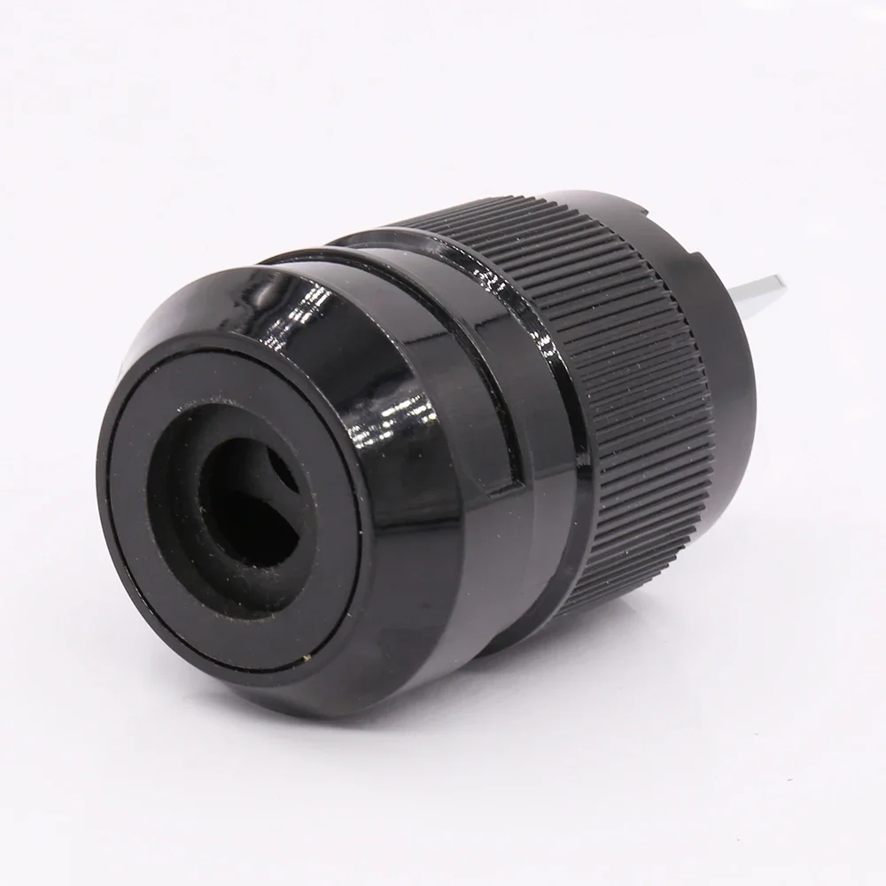 Cable macho de enchufe de alimentación de red AU chapado en rodio de alta gama de 2 piezas HiFi de 3 pines