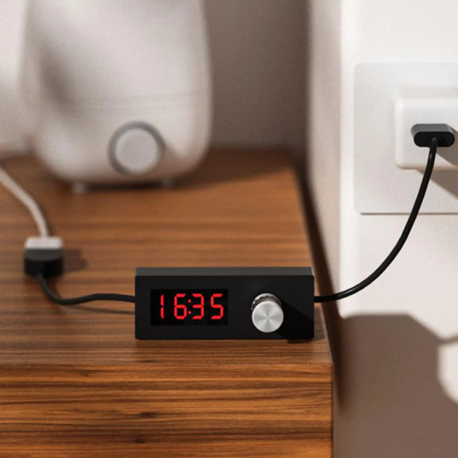 

USB Timer Switching Cord USB Cable Adjustable Timing Energy off Switches USB Extension Adapter Cord with Timer for Fishtank