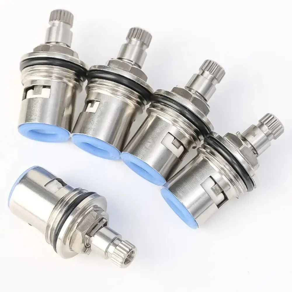 New Stainless Steel Faucet Valve Core Rust Resistant Universal Tap Valve Easy Installation Faucet Cartridge Bathroom Faucet