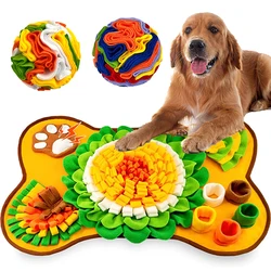 Snuffle Mat for Dogs Interactive Foraging Puzzle Dog Toys Sniffing Mat Slow Feeder Toys Stress Relief Sniff Toys Dogs