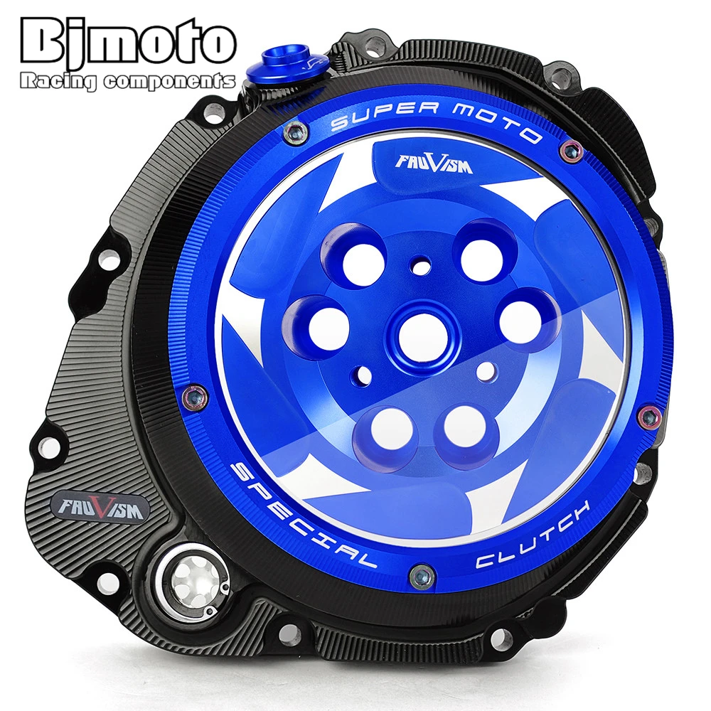 CNC Motorfiets GSX-R1000 Racing Motor Clear Clutch Cover Voor Suzuki GSXR1000 GSX-R GSXR1000 GSX R1000 2007-2016