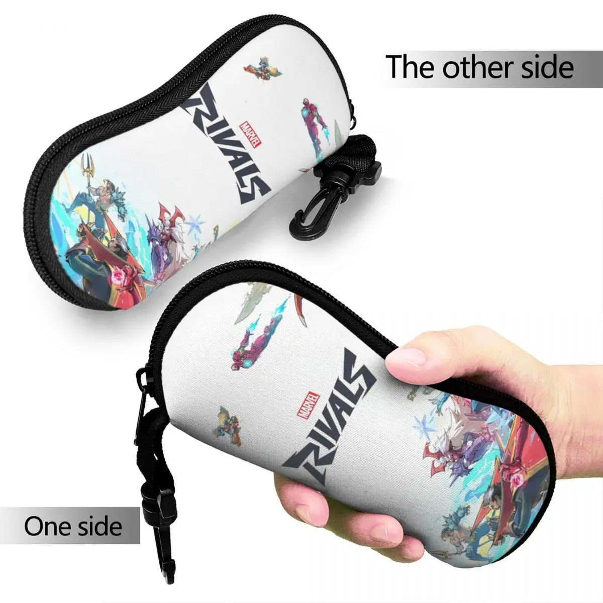 Marvel-Rivals PVP Video Game Glasses Case Portable Characters Cool Glasses Box Ultra Sunglasses Box