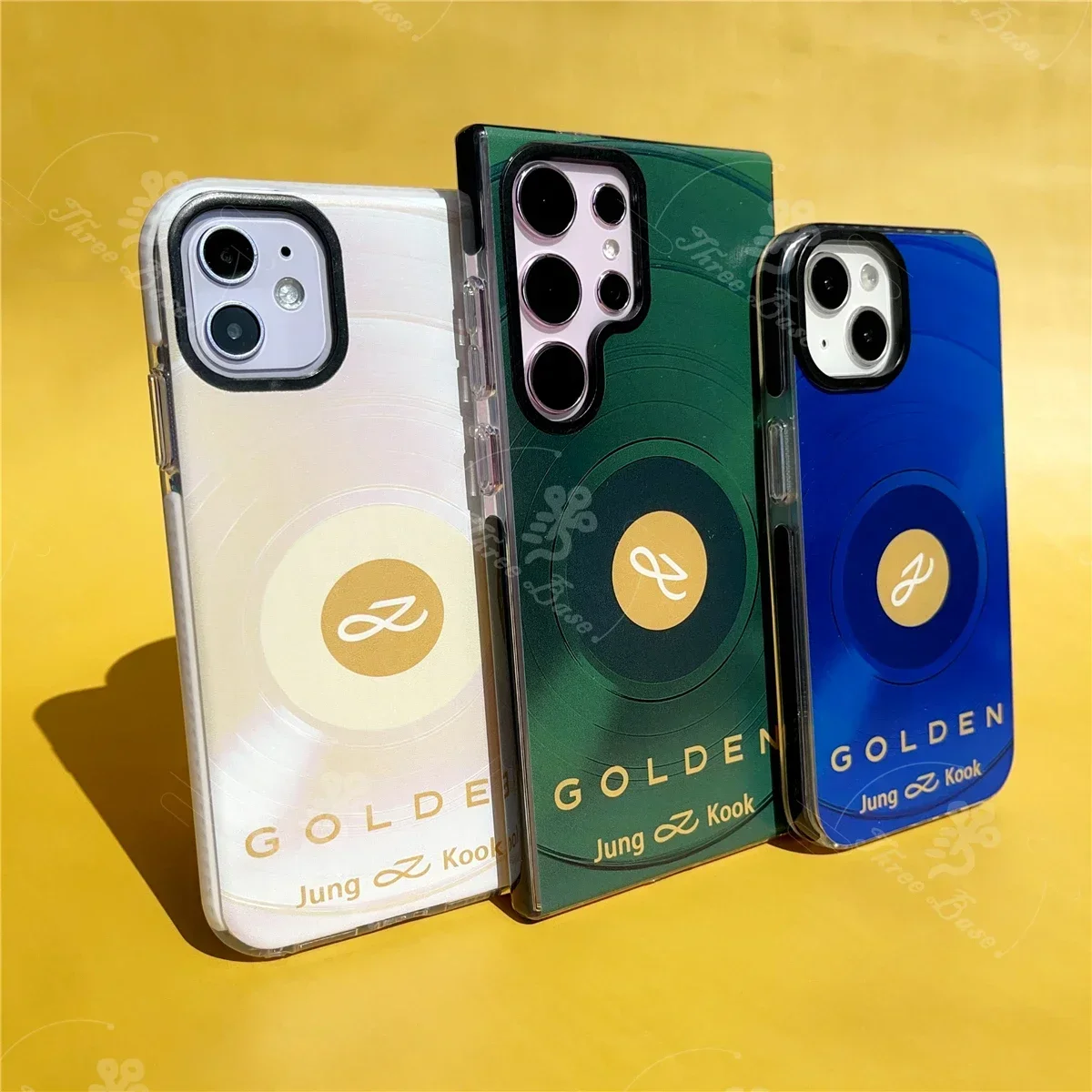 KPOP JUNGKOOK Golden Phone case For Samsung galaxy S series, A series, note series, S24 S23 Ultra S22 S21 S20 FE S23FE A55 A35