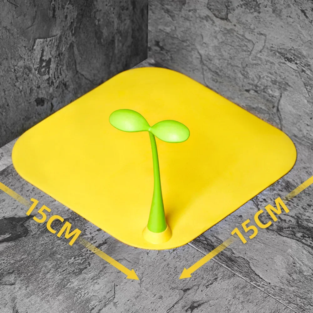 سيليكون غطاء لبالوعة بالأرضية العالمي دش الطابق بالوعة مكافحة حجب الحمام المطبخ المرحاض مكافحة رائحة المجاري الفول تنبت الشكل