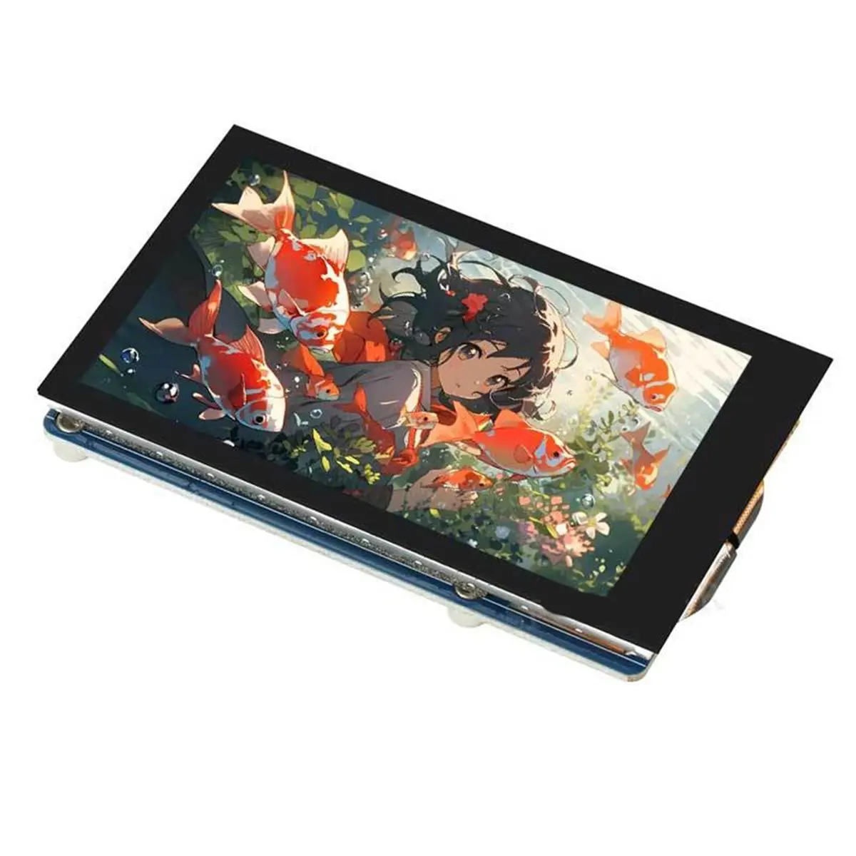New Electronics 3.5inch Capacitive Touch Display, 5-Point Touch,800x480 IPS Display Panel, for Series Boards