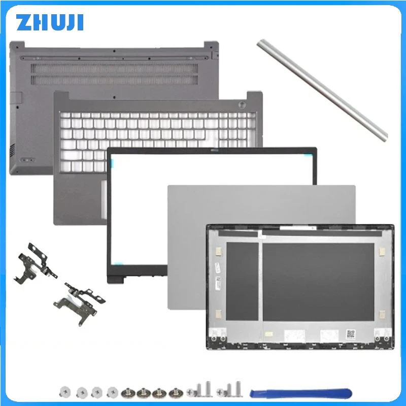 For ThinkBook 15 IIL 15 IML New Back Case LCD Back Cover/Front Bezel/Palmrest/Bottom Case Cover 4ELVALCLV50