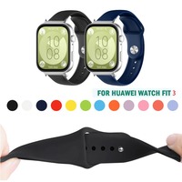 Soft Silicone Strap for Huawei Watch Fit 2 3 4/Fit New/ SE/ Special Edition / Fit2 /Fit3 Fit4 Pro smartwatch band