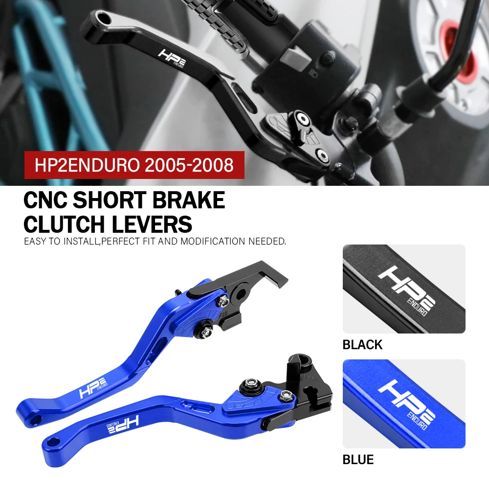 

For BMW HP2 EnduRo 2005 2006 2007 2008 HP2 Enduro Motorcycle CNC Adjustable Brake Clutch Levers Handle Accessories