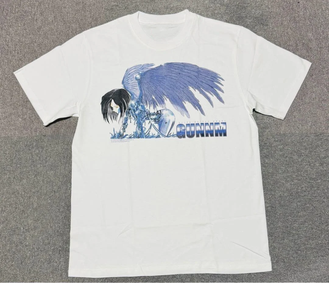 Battle Angel Alita GUNNM Anime Y2K Aesthetics Graphic T-Shirt Cotton Men Women Streetwear Tee