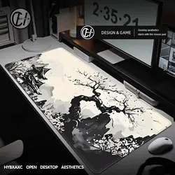 1200x600 Ink Landscape Large Game Esports Computer Extra Large Extended Thick Black Mouse Pad Washable Rubber Material Desk Mat