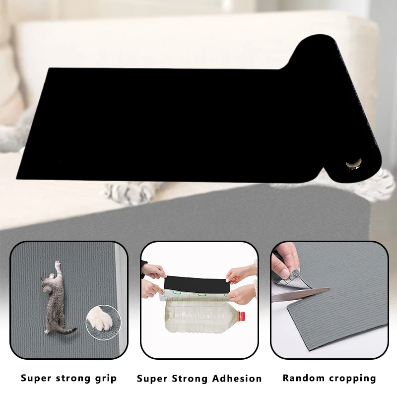 

Cat Anti Scratch Climbing Mat Sofa Protection Cats Scratching Artifact Self-Adhesive Carpet Multifunctional Cats Board Toy