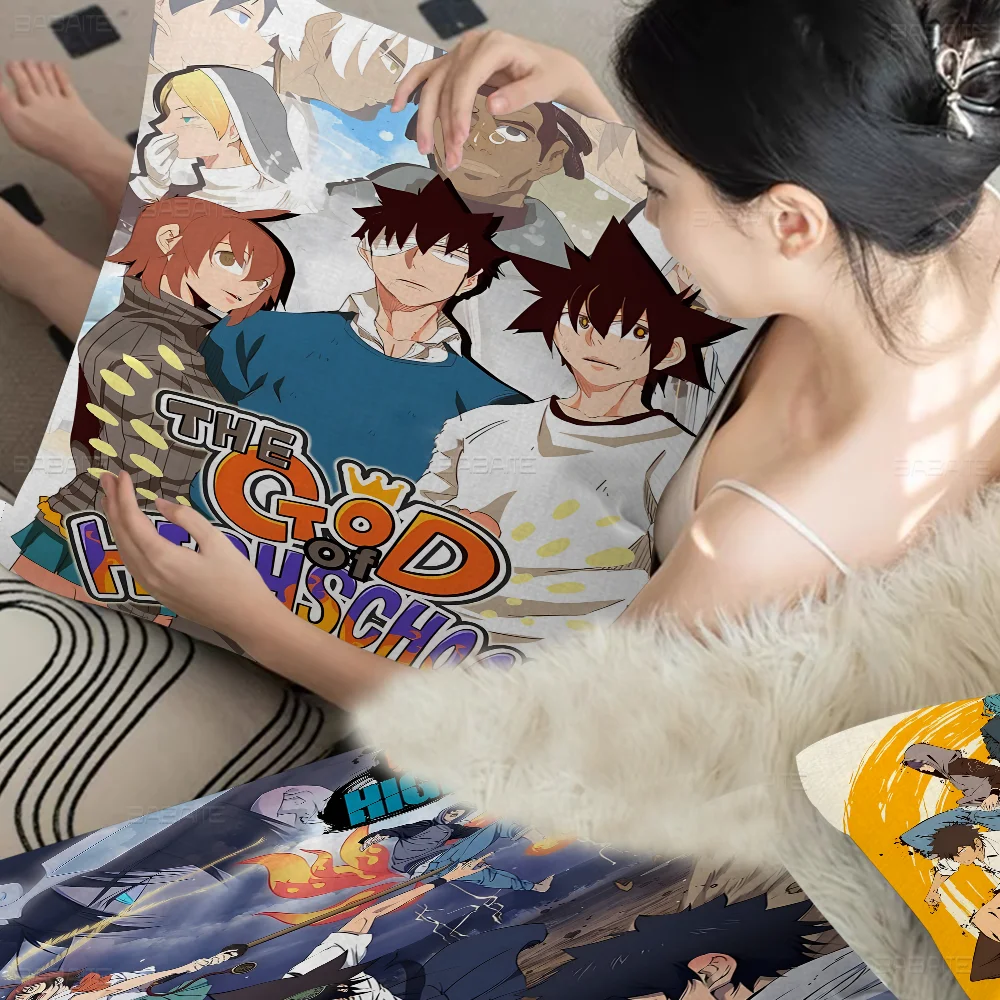 

Anime G-God Of High School Pillow Cover Design Cushion Cover Decor Holiday Decorati