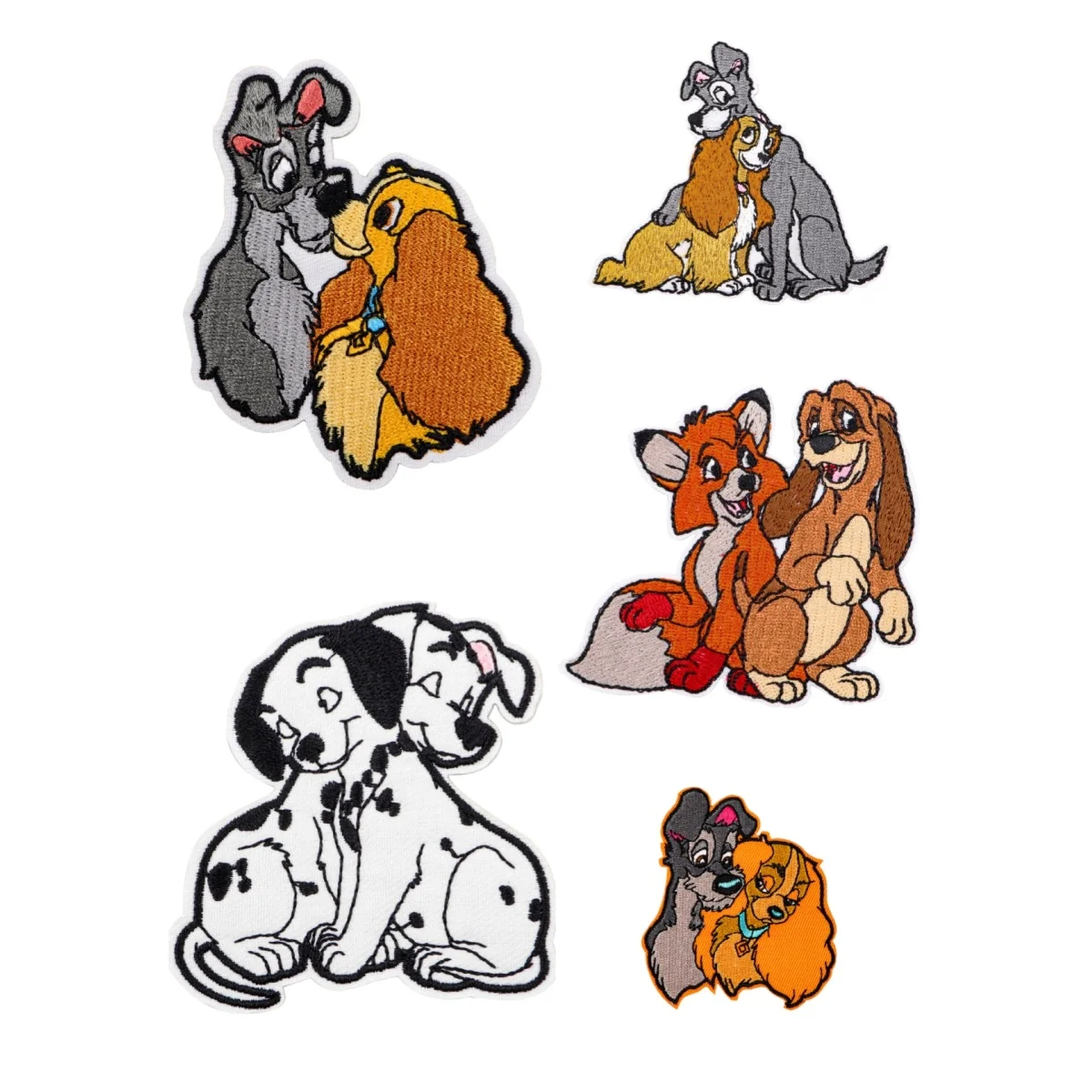 

Cartoon Dog Embroidery Patch Animal Iron On Patches For Clothing Thermoadhesive Patches For Jackets Sewing DIY Sticker