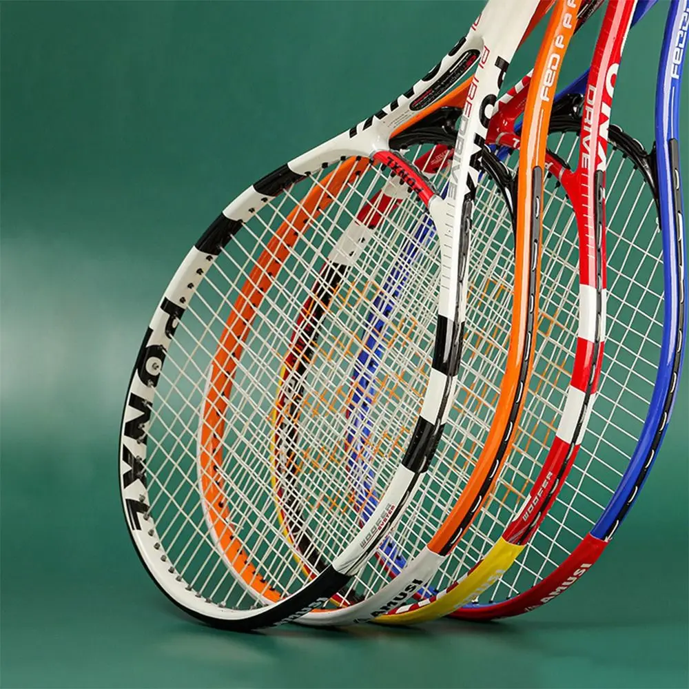 Multicolor Tennis Racket Head Sticker PU Reduce Impact and Friction Protective Sticker Scratch Prevention Sport Supplies