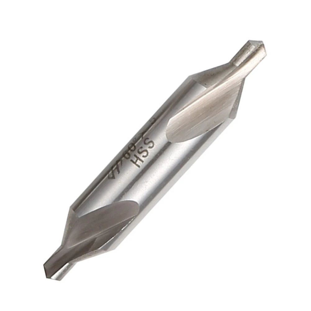 

6 pcs Center Drill Bits Spotting Drill Double End Countersink Tool For Lathe Machining Industrial Tool Parts