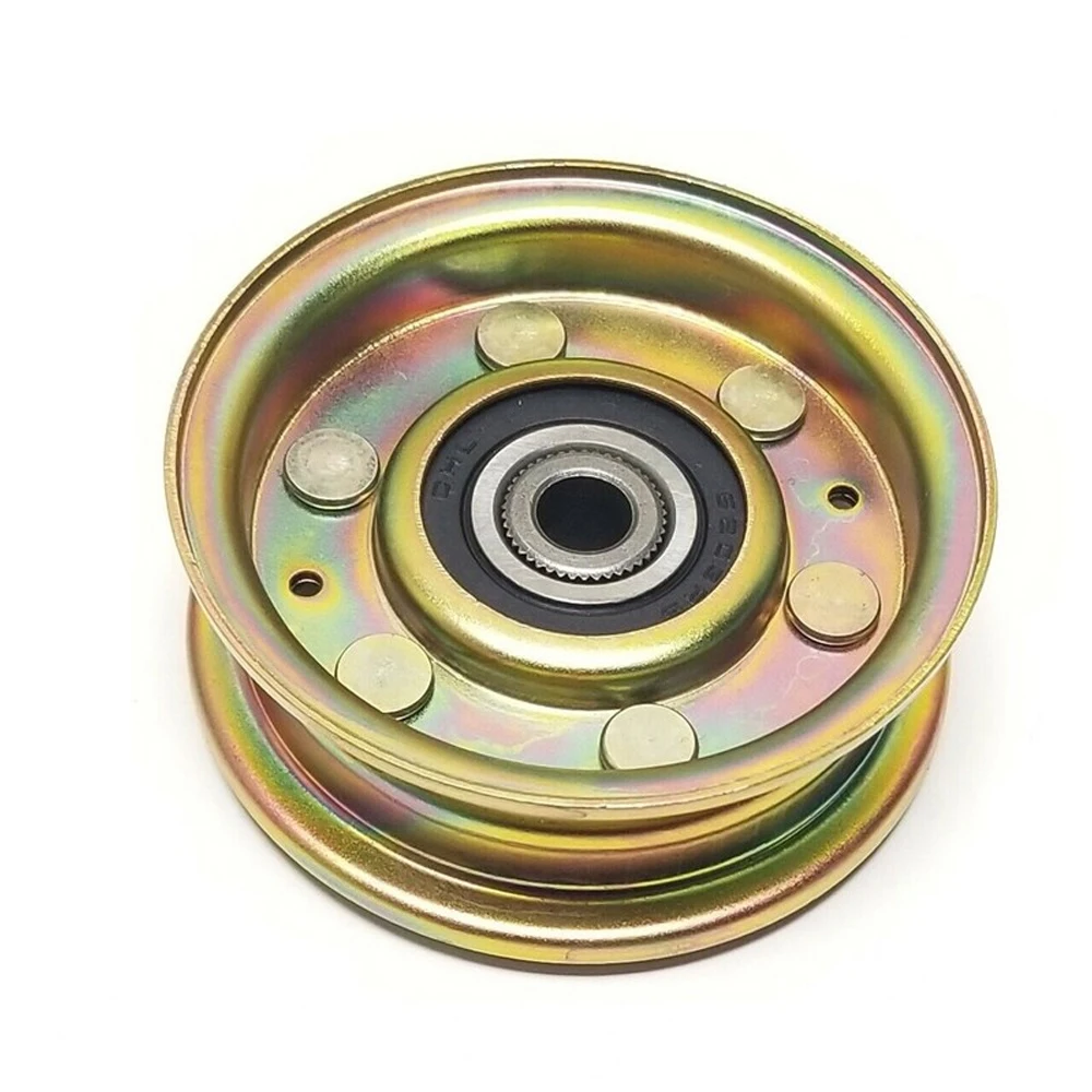 1PCS 756-04224 756-0981 956-0981 ​IDLER PULLEYS Mower Single Slot Color Zinc Pulley for Cub Cadet MTD Troy-Bilt