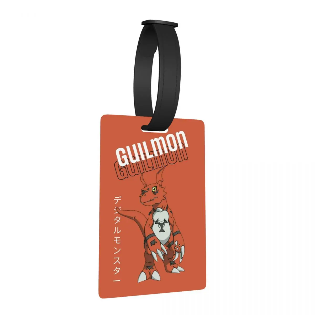 

Digimon Luggage Tags Suitcase Accessories Travel Baggage Boarding Tag Label Holder ID Name Address