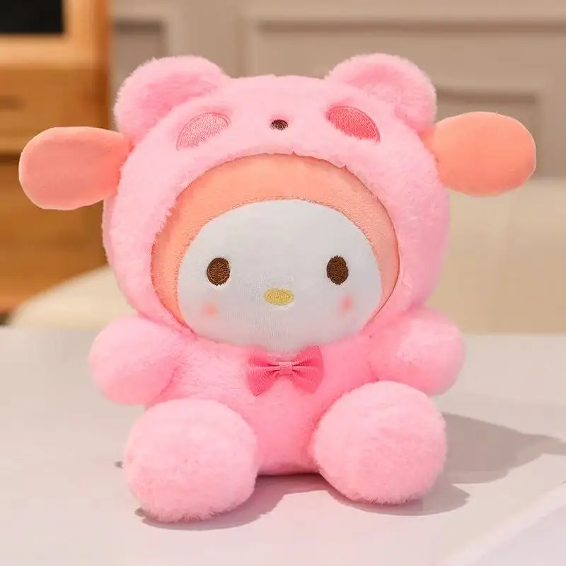 

Latest Transformed Kuromi Yugui Dog Doll Kawaii Stuffed Plush Toy Handmade Doll Cartoon Anime Cute Children's Birthday Gift Doll