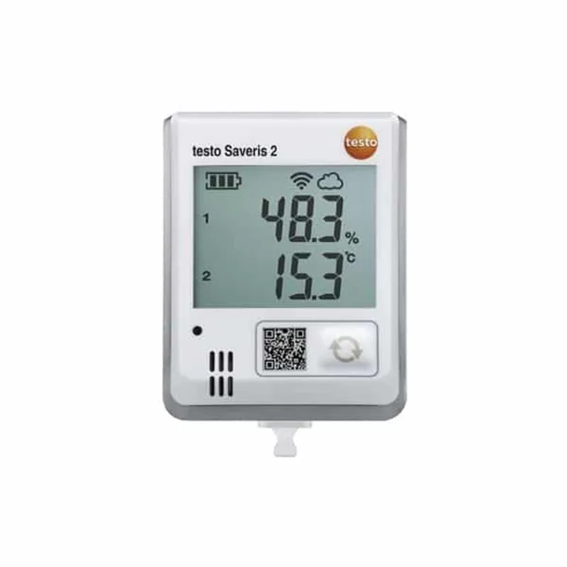 Testo Saveris 2-H1 WiFi Data Logger with Display and Integrated Temperature and Humidity Probe 0572 2034