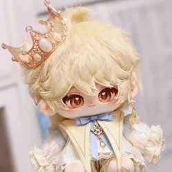 Anime Role Genshin Impact Aether Plush Doll Cotton Body Figures Cute Game Dress Up Plushie Toys Pillow Cartoon 20cm Xmas Gift
