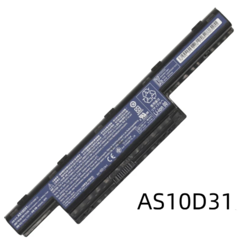 Batterie d'ordinateur portable pour Acer Aspire V3, AS10D31, AS10D51, AS10D61, 4741, 4750, 5741, 5742, 5750, 5551G, 5560G, 5741G, 5750G