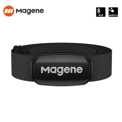 Magene Sensor de Ritmo Cardíaco, Conexión Bluetooth, Correa para el Pecho, Modo Doble, Banda Deportiva, Accesorio para Ciclismo, Mejora H64, H303