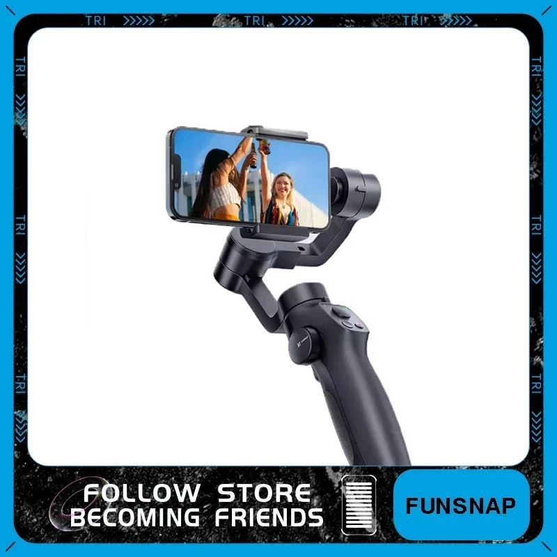 

FUNSNAP Capture 2S 3-Axis Handheld Gimbal Stabilizer for Smartphone Face Tracking Gesture Control for iPhone Android Tiktok Vlog