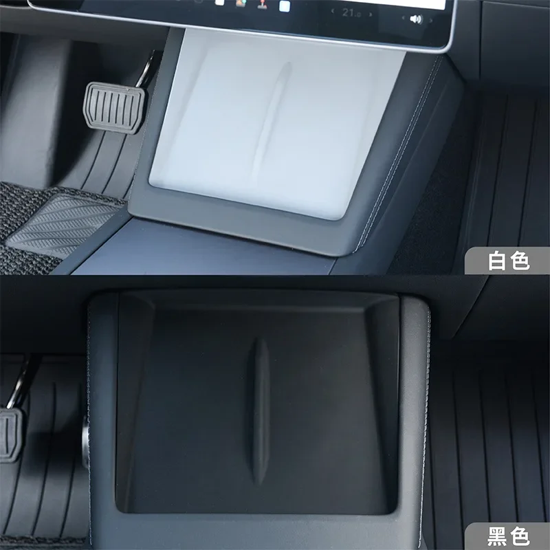 

Car Wireless Charging Pad For New Tesla Model 3/Y 2024 2023 2022 Center Console Charger Mat Phone Mount Silicone Non-slip Pads