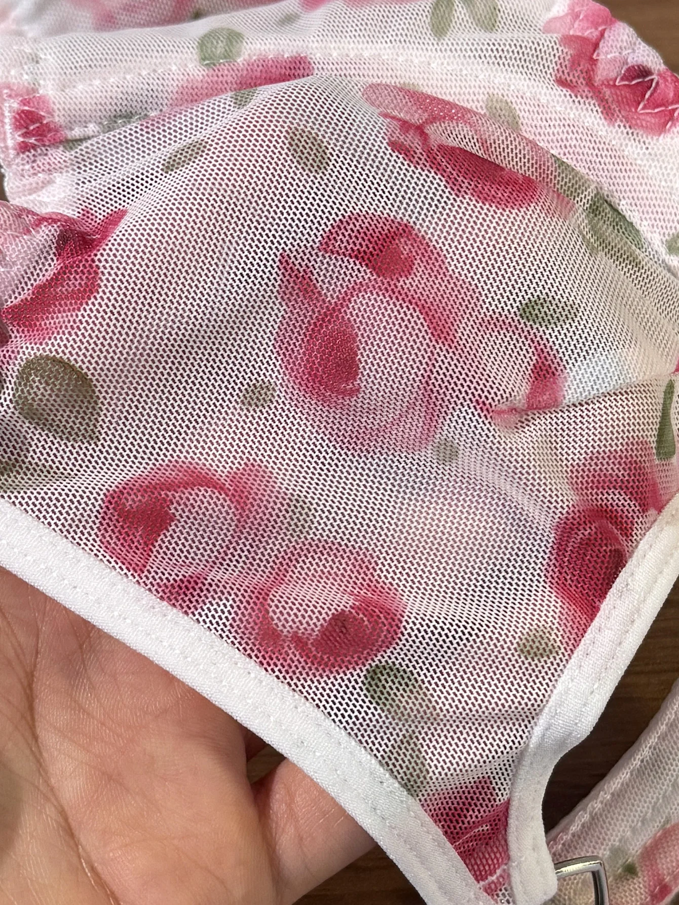 Rose Mesh Lingerie Set styled for romantic evenings and boudoir photoshoots