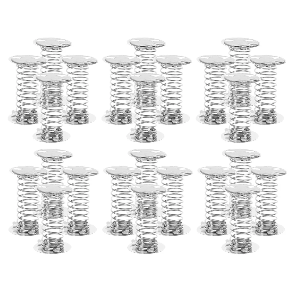 

40pcs Spring Base For Bobblehead : Car Dashboard Mount Stable Wobble Ornament Easy Install Craft Accessory Decor