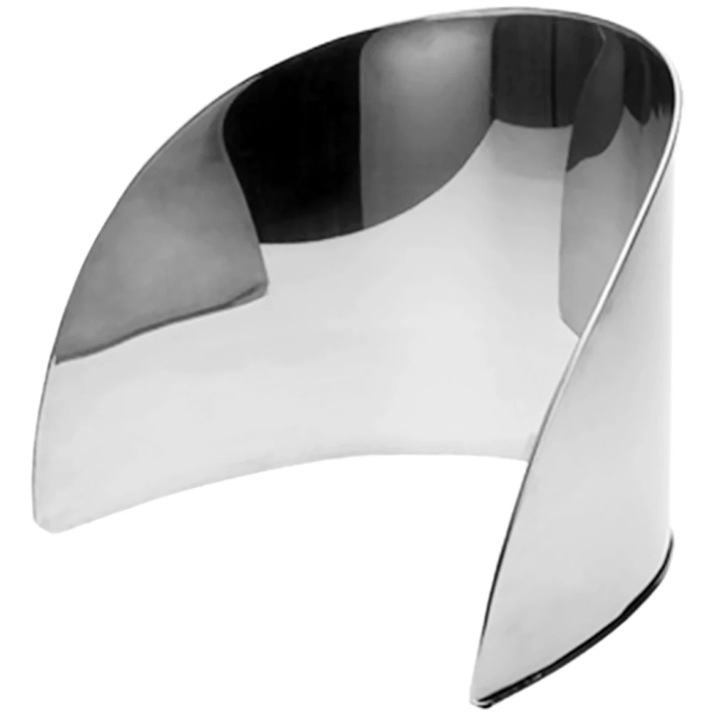 

Stainless Steel Cutting Board Baffle Splatter Proof Oil Barrier Kitchen Grease Shield Screen Chopping Part Suitable Home Hotel