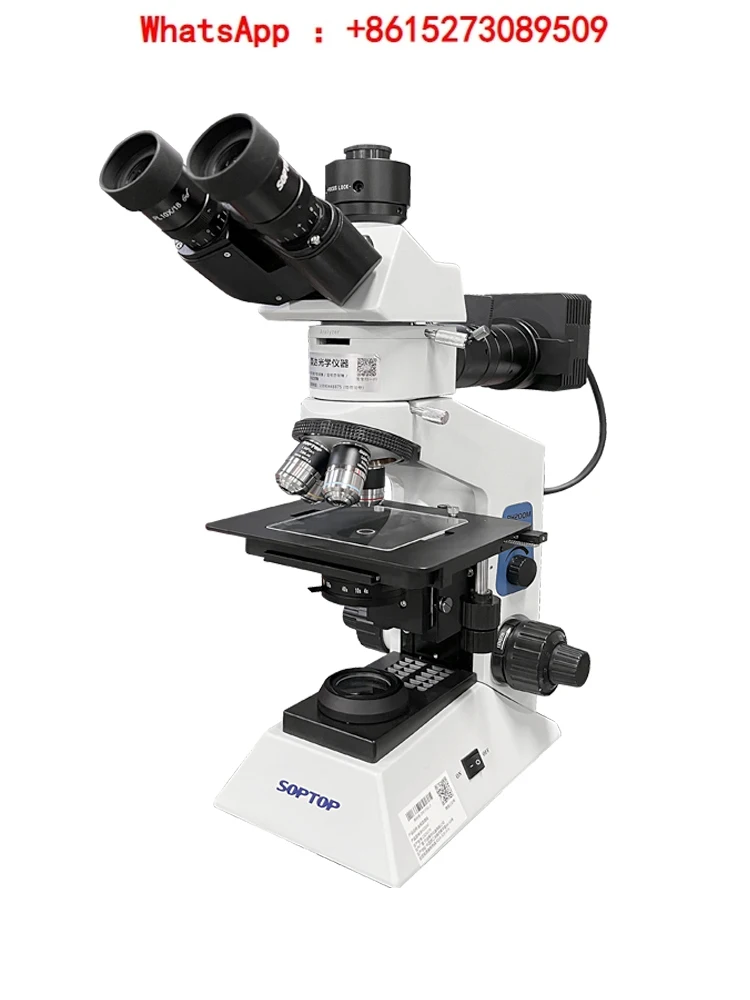 

Metallographic Microscope BH200M Three Eyes Illumination Metal Material Analysis Slice Fiber Measurement