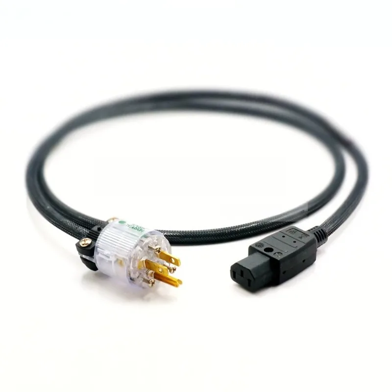 For HiFi Retro Audio Flexible Power Cable Studio Tinned