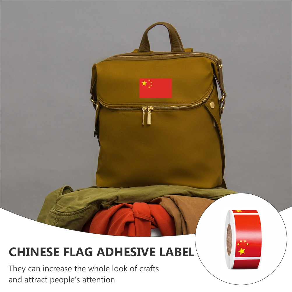 6 Rolls Rectangle Stickers Self Adhesive Decorative Labels for Cards Envelope Album Party Gift Adhesive Label Crafts